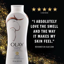 Load image into Gallery viewer, Olay Ultra Moisture Coconut Oasis Body Wash, for Smooth and Healthy Looking Skin, 22 Fl Oz (Pack of 4)
