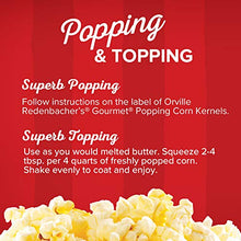 Load image into Gallery viewer, Orville Redenbacher's Popping &amp; Topping Buttery Flavored Oil, Keto Friendly, 16 Fluid oz, Pack of 6
