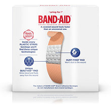 Load image into Gallery viewer, Band-Aid Brand Adhesive Bandages, Plastic Strips, ONE SIZE FITS ALL, 60 Count (Pack of 3)

