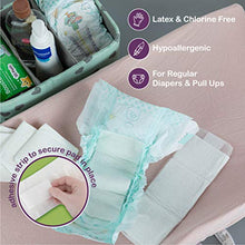 Load image into Gallery viewer, Dimples Booster Pads, Baby Diaper Doubler with Adhesive - 1 Size Fits All Diapers - Boosts Diaper Absorbency - No More leaks 90 Count (with Adhesive for Secure Fit)
