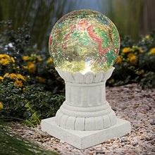 Load image into Gallery viewer, Bundle of Solar Turtle and Gazing Ball om Column
