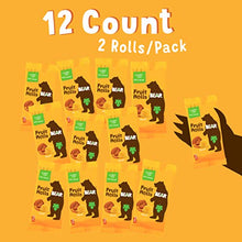Load image into Gallery viewer, BEAR Real Fruit Snack Rolls - Gluten Free, Vegan, and Non-GMO - Mango – 12 Pack (2 Rolls Per Pack) - Healthy School And Lunch Snacks For Kids And Adults
