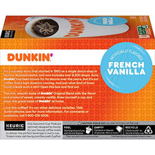 Load image into Gallery viewer, Dunkin' Donuts French Vanilla Flavored Coffee K-Cup, 10 ct
