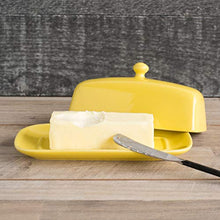 Load image into Gallery viewer, Now Designs Butter Dish, Lemon
