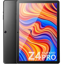 Load image into Gallery viewer, VANKYO MatrixPad Z4 Pro 10.1 inch Tablet, Android 9.0 Pie, 2 GB RAM, 64 GB Storage, 8MP Rear Camera, Quad-Core Processor, 10 inch IPS HD Glass Display, Metal Housing, Wi-Fi, Black
