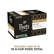 Load image into Gallery viewer, Peet’s Coffee, Big Bang - Medium Roast Coffee - 10 K-Cup Pods for Keurig Brewers (1 Box of 10 K-Cup Pods)
