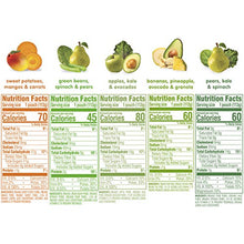 Load image into Gallery viewer, Happy Baby Organics Clearly Crafted Stage 2 Baby Food, Fruit Veggie Variety Pack, 4 Ounce Pouch (Pack of 10) (Flavors may Vary)
