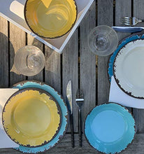 Load image into Gallery viewer, Fox Run Melamine Dinnerware Set, 12-Pieces, Multicolor
