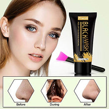 Load image into Gallery viewer, Blackhead Remover Mask Activated Charcoal Peel Off Black Mask for All Skin Types Deep Cleansing Pore &amp; Acne by Nimiah
