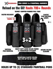 Load image into Gallery viewer, Maddog Pro 3+2 Paintball Harness Pod Pack
