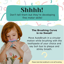 Load image into Gallery viewer, AutoBrush Pro Kids Whole Mouth Electric Toothbrush with 28,000 Nylon Bristles - Makes Brushing Fun and Establishes Healthy Oral Care Habits (Single-Sided, Zebra, Ages 3-5)
