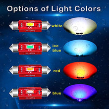 Load image into Gallery viewer, Alla Lighting 800lm Xtreme Super Bright Festoon 41mm 42mm 211-2 214-2 578 Blue LED Bulbs Replacement for Cars Trucks License Plate, Interior Map Dome Trunk Courtesy Lights, 10000K
