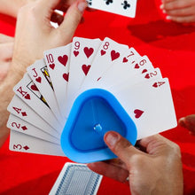 Load image into Gallery viewer, Brybelly Triangle Shaped Hands-Free Playing Card Holder, Original Version
