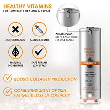 Load image into Gallery viewer, Energize Vitamin C Serum for Face &amp; Eyes - Clinical Strength Collagen Booster with Triple Vitamin C - Dermatologist Developed Skin Care For Anti-aging, Fades Dark Spots and Repairs Sun Damage 1oz
