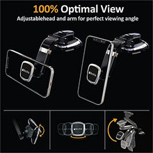 Load image into Gallery viewer, BESTRIX Magnetic Phone Car Mount Magnetic Car Cell Phone Holder Magnet Car Phone Holder Compatible iPhone 12 11 Pro Max/XS/XR/X/SE/8/7 Samsung Galaxy S20/S10/S9 &amp; All Smartphones (Dashboard)
