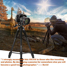 Load image into Gallery viewer, 64-inch Tripod, Ultra Stable Aluminum Tripod Stand for Camera &amp; Cell Phone with Phone Tripod Mount and Remote Shutter, Ideal for Videos, Vlogs and Social Media Live - Black
