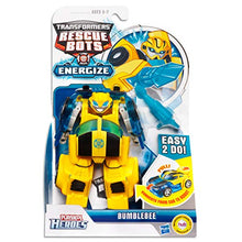 Load image into Gallery viewer, Transformers Playskool Heroes Rescue Bots Energize Bumblebee Figure (Amazon Exclusive)
