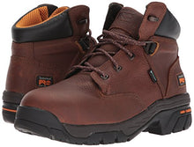 Load image into Gallery viewer, Timberland PRO Men's Helix 6 Inch Alloy Safety Toe Waterproof Industrial Work Boot, Brown, 13 Wide
