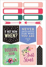 Load image into Gallery viewer, Essential Weekly Planner Stickers - She Believed She Could (Set of 160 Stickers)
