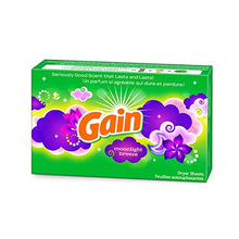 Load image into Gallery viewer, Gain Dryer Sheets - Moonlight Breeze - 60 Count Dryer Sheets Per Box - Pack of 2 Boxes
