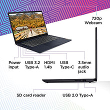 Load image into Gallery viewer, Lenovo IdeaPad 3 Laptop, 14.0" FHD (1920 x 1080) Display, AMD Ryzen 5 5500U Processor, 8GB DDR4 RAM, 256GB NVMe TLC SSD Storage, AMD Radeon 7 Graphics, Windows 11 Home, 82KT00GVUS, Abyss Blue
