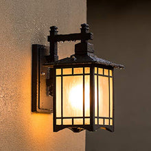 Load image into Gallery viewer, Wen long shop Wall lamp European Outdoor Wall lamp Waterproof Garden Light Garden Villa Decoration Exterior Wall lamp Outdoor gate Wall Post lamp
