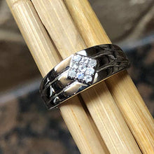 Load image into Gallery viewer, Natural Rainbow Moonstone 925 Solid Sterling Silver Men's Ring Size 8, 9, 10, 11, 12
