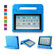 Load image into Gallery viewer, LTROP All-New Fire HD 10 Case - Shock Proof Fire HD 10 Tablet Case for Kids (7th Generation and 9th Generation, 2017 and 2019 Release) - Blue
