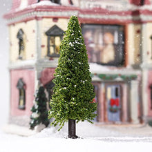 Load image into Gallery viewer, WINOMO 15pcs Green Scenery Landscape Model Cedar Trees
