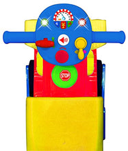 Load image into Gallery viewer, Kiddieland Toys Limited Battery-Powered Mickey Choo with Caboose &amp; Tracks Ride On,Multi,9.5 x 14.25 x 31.5 inches
