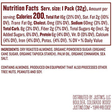 Load image into Gallery viewer, Justin's Cinnamon Almond Butter Squeeze Packs, Gluten-free, Non-GMO, Responsibly Sourced, 1.15 Oz, Pack of 10
