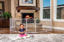 Load image into Gallery viewer, Regalo 192-Inch Super Wide Adjustable Baby Gate and Play Yard, 4-In-1, Bonus Kit, Includes 4 Pack of Wall Mounts
