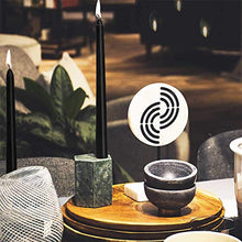 Load image into Gallery viewer, Tonsooze Black Taper Candles, 14 pcs Unscented Candles, 10 inch High, 3/4 inch Thick - 7.5 Hours Burning
