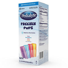 Load image into Gallery viewer, Pedialyte Electrolyte Solution Pops Variety (Does not ship frozen) 16-2.1 oz Pops
