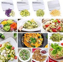 Load image into Gallery viewer, Mueller Spiral-Ultra Multi-Blade Spiralizer, 8 into 1 Spiral Slicer, Heavy Duty Salad Utensil, Vegetable Pasta Maker and Mandoline Slicer for Low Carb/Paleo/Gluten-Free Meals
