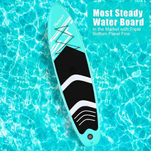 Load image into Gallery viewer, FBSPORT 10'6'' Premium Stand Up Paddle Board, Yoga Board with Durable SUP Accessories &amp; Carry Bag | Wide Stance, Surf Control, Non-Slip Deck, Leash, Paddle and Pump for Youth &amp; Adult
