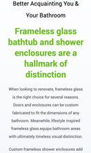Load image into Gallery viewer, Shower Glass Doors &amp; Enclosures Tips For Toronto Homeowners
