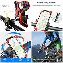 Load image into Gallery viewer, 3 Pack Bike Water Bottle Holder, Silicone Phone Holder Secure, Aluminum Bike Bell, 360° Cup Holder Bottle Cage for Bike Motorcycle Stroller, Phone Mount Any Smart Phone, Bicycle Bell, Bike Accessories
