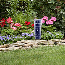 Load image into Gallery viewer, AcuRite 5" Capacity Easy-to-Read Magnifying Acrylic, Blue (00850A2) Rain Gauge
