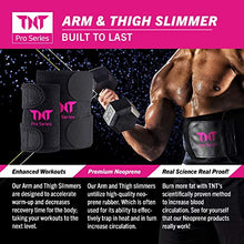 Load image into Gallery viewer, Arm Trimmers &amp; Thigh Trimmer for Women &amp; Men for Arm Slimming - Arm Slimmers &amp; Thigh Sweat Bands for Women - Arm and Thigh Trimmers for Weight Loss - Sweat Belt &amp; Body Wraps for Weight Loss
