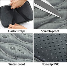 Load image into Gallery viewer, SUHU Auto Center Console Cover Pad Fit for SUV/Truck/Car, Waterproof Car Armrest Seat Box Cover, Leather Auto Armrest Cover Gray
