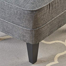 Load image into Gallery viewer, Christopher Knight Home Tafton Fabric Club Chair and Ottoman Set, 2-Pcs Set, Grey
