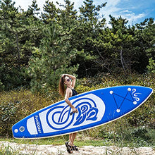 Load image into Gallery viewer, FunWater SUP Inflatable Stand Up Paddle Board 10'x31''x6'' Ultra-Light Inflatable Paddleboard with ISUP Accessories,Fins,Adjustable Paddle, Pump,Backpack, Leash, Waterproof Phone Bag,Kayak Seat
