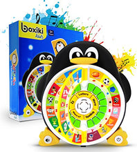 Load image into Gallery viewer, Boxiki kids Penguin Power ABC Learning Educational Toy Learning Game Center Boosts Core Pre-Kindergarten Subject Comprehension – ABCs, Words, Spelling, Shapes, “Where is?” &amp; Songs
