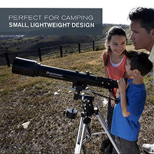 Load image into Gallery viewer, Celestron - PowerSeeker 70EQ Telescope - Manual German Equatorial Telescope for Beginners - Compact and Portable - BONUS Astronomy Software Package - 70mm Aperture

