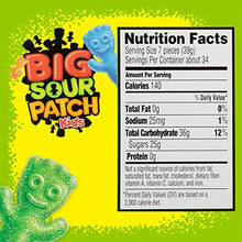 Load image into Gallery viewer, SOUR PATCH KIDS Big Individually Wrapped Soft &amp; Chewy Candy, 240 Count
