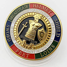 Load image into Gallery viewer, Armor of God Challenge Coin,Prayer Commemorative Coin
