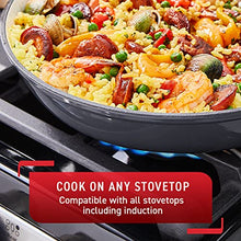 Load image into Gallery viewer, T-fal Enameled Cast Iron Round Casserole with Lid, 3.5 quart, Grey

