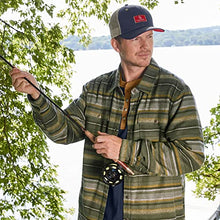 Load image into Gallery viewer, Legendary Whitetails Men's Standard Archer Thermal Lined Shirt Jacket, Balsam Shadow Plaid, Medium
