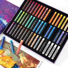 Load image into Gallery viewer, Paul Rubens Oil Pastels, 48 Colors Oil Pastel + 3 Extenders with 5 Pieces Painting Knives
